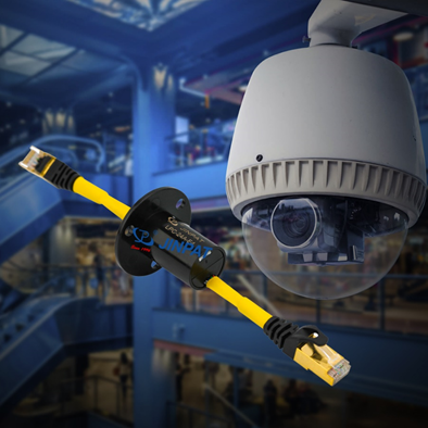JINPAT Ethernet Slip Rings for Surveillance Camera
