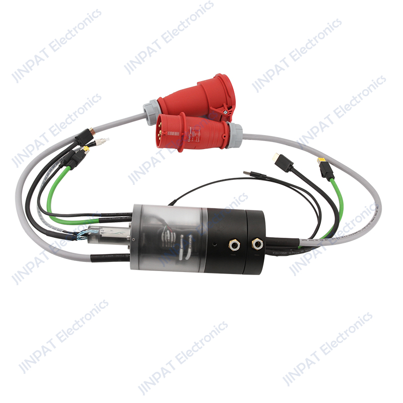 Gas-liquid-electric integrated optical fiber signal integrated rotary joint