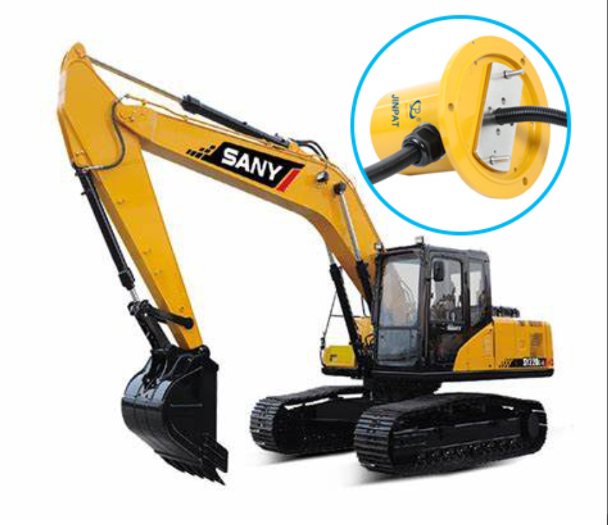 Amazing Slip Ring Exists in Excavator