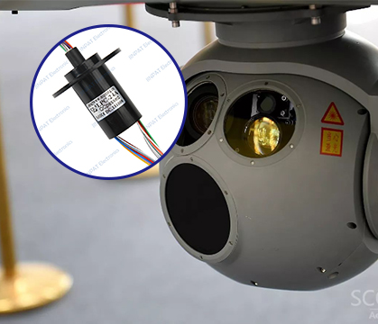 The key application of JINPAT slip ring in modern combat equipment