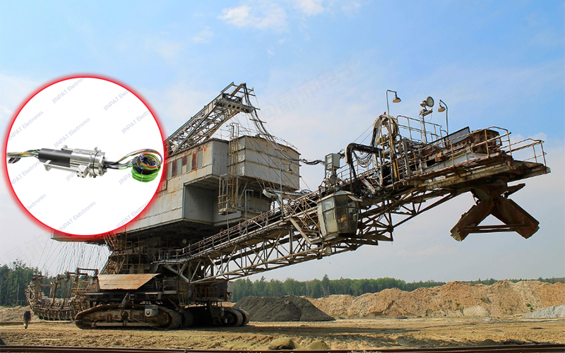 Durable Slip Ring Technology for Excavators in Demanding Working Conditions