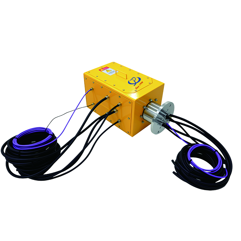 High Current Integrated Slip Rings